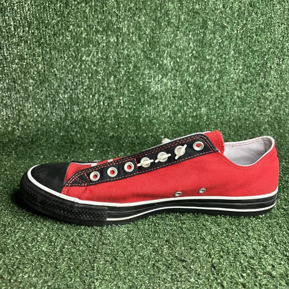 Converse CT All Star BY YOU Shoes Sneakers Men’s Size‎ 11.5 Red Black - Worn 1X